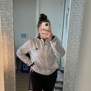 adidas windbreaker zip